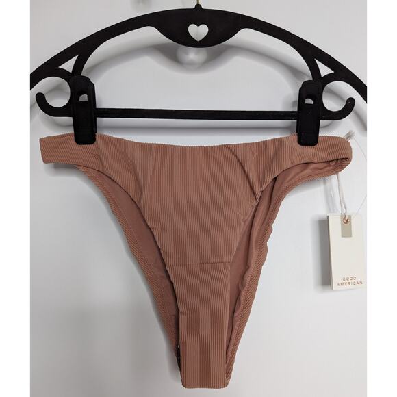 Good American Swim Rose Bikini Cheeky Bottom - Picture 5 of 9